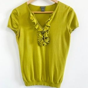 ANN TAYLOR Short Sleeve Lightweight Sweater Size Small